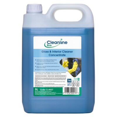 Cleanline Eco Glass & Interior Cleaner Concentrate - 5 Litres
