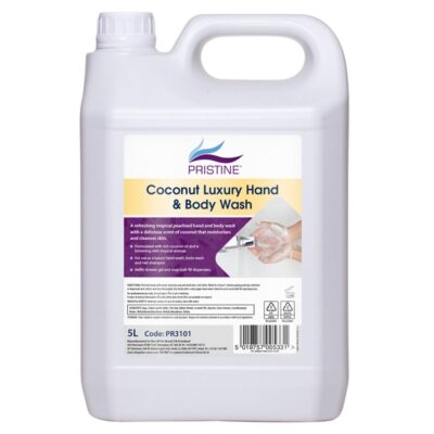 Pristine Luxury Coconut Hand & Body Wash - 5 Litres