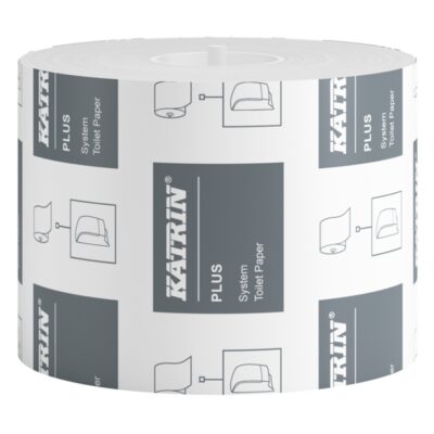 KATRIN Plus 2-Ply 800 Sheet Classic System Toilet Tissue Roll - Case of 36