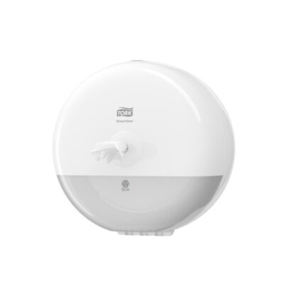 Tork 681000 SmartOne Mini Single Toilet Roll Dispenser - White