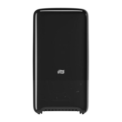 Tork 557508 Twin Mid-Size Toilet Roll Dispenser - Black