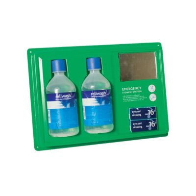 Reliwash Double Eyewash Station - 2 x 500ml