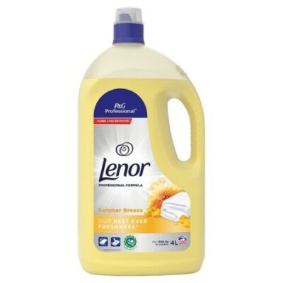 Lenor Summer Breeze Fabric Conditioner – 4 Litres
