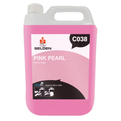 Selden C038 Luxury Pink Pearl Hand & Body Soap - 5 Litres