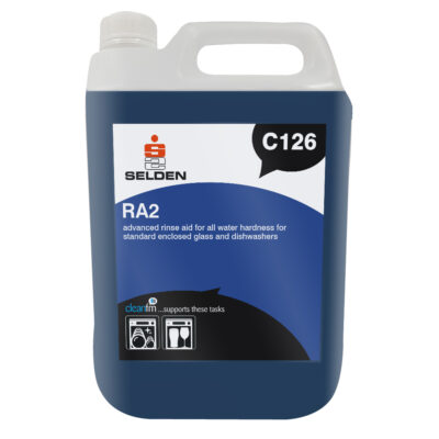 Selden C126 RA2 Advanced Dishwasher Rinse Aid – 5 Litres