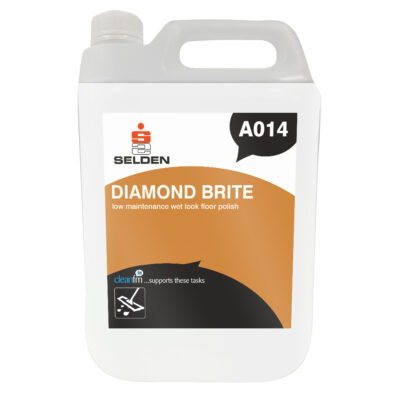 Selden A014 Diamond Brite Wet Look Floor Polish - 5 Litres