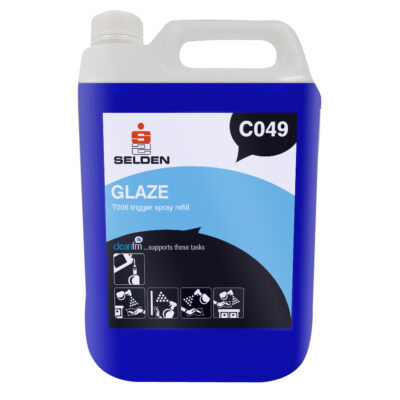 Selden C049 Glaze Glass & VDU Cleaner Refill - 5 Litres