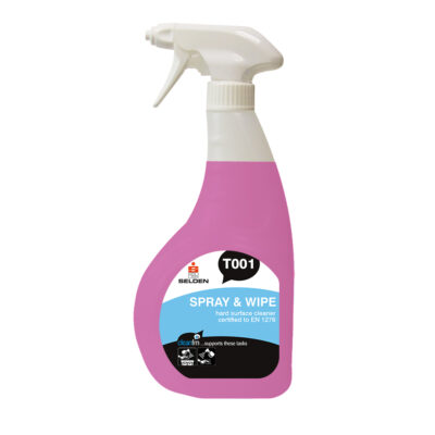 Selden T001 Spray & Wipe Hard Surface Cleaner – 750ml Trigger Spray