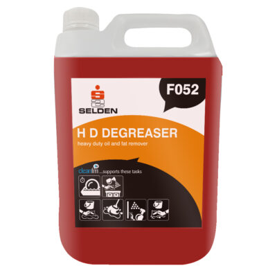 Selden F052 H.D. Degreaser Oil & Fat Remover – 5 Litres