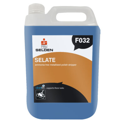 Selden F032 Selate Ammonia Free Metallised Polish Stripper - 5 Litres