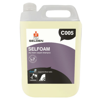 Selden C005 Selfoam Dry Foam Carpet Shampoo – 5 Litres