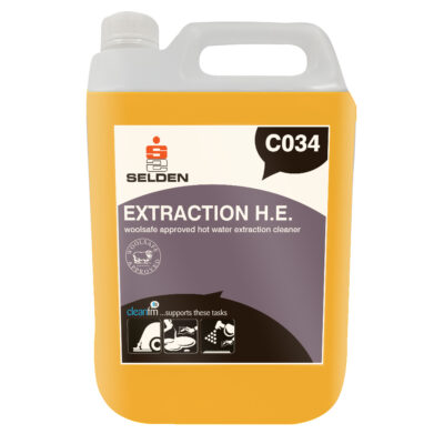 Selden C034 Selfoam H.E. Woolsafe Approved Hot Water Cleaner - 5 Litres