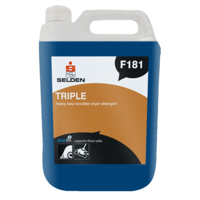 Selden F181 Triple Advanced Scrubber Dryer Detergent - 5 Litres