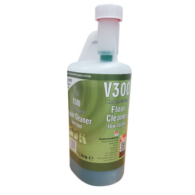 Selden V300 Refillable Concentrated Low Foam Floor Cleaner & Degreaser- 1 Litre