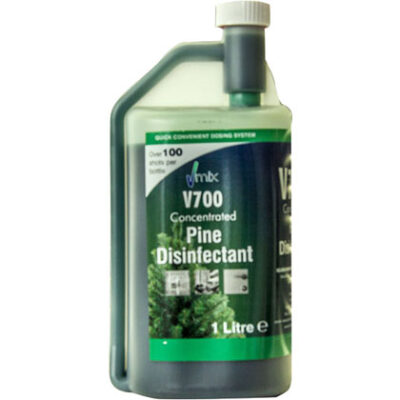 Selden V700 Floors/Walls/Drains Concentrated Pine Disinfectant - 1 Litre