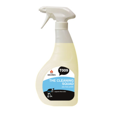 Selden T009 The Cleaning Squad Wax Free Polish – 750ml Trigger Spray