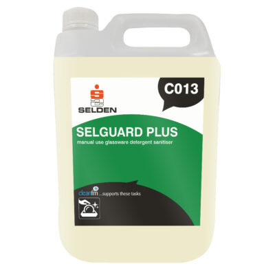 Selden C013 Selguard Plus Glasswash Detergent - 5 Litres