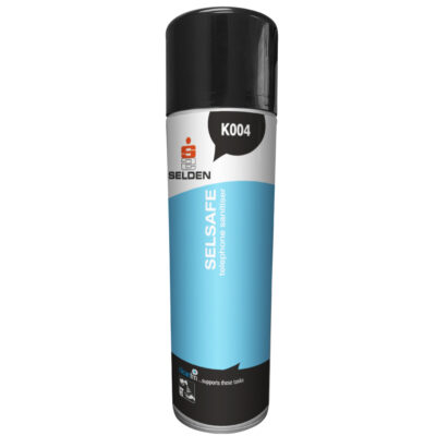 Selden K004 Selsafe Telephone Sanitiser/Freshener - 480ml Aerosol Spray