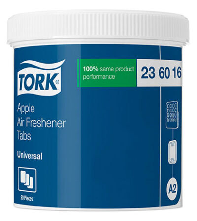 Tork 236016 Apple Air Freshener Tabs - Tub of 20