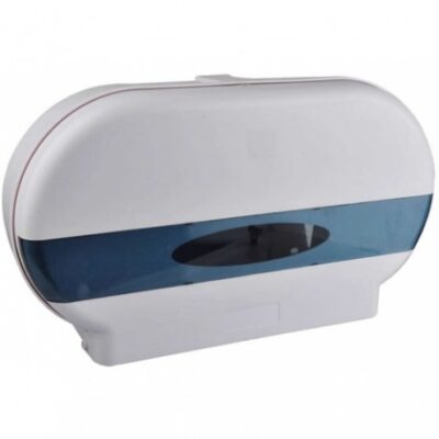 Double Mini Jumbo Toilet Paper Dispenser