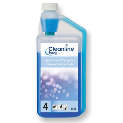 Cleanline Super Glass & Stainless Cleaner - 1 Litre