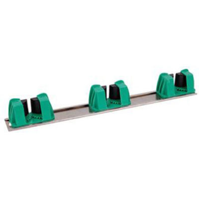 Wall Mounted 3-Pole Holder – Green